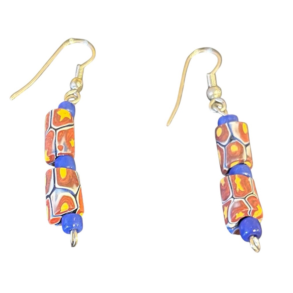 Vintage BOHO Pierced Earrings